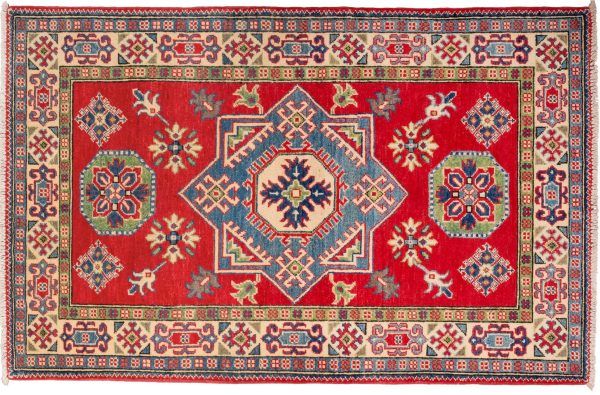 Tappeto Afgano Uzbek 159x103cm Alto