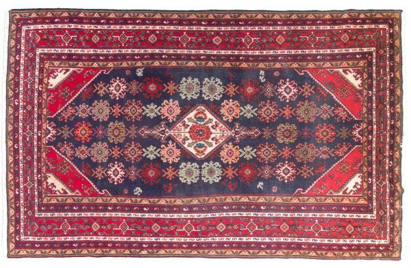 Tappeto Persiano Hamadan Refurbished 311x190cm Alto