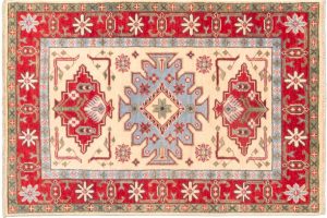 Tappeto Afgano Uzbek 121x83cm Alto