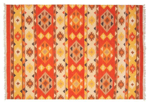 Tappeto Indiano Kilim 273x189cm Alto