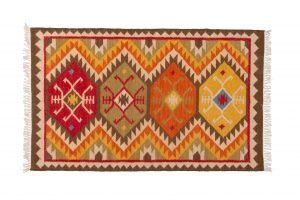 Tappeto Indiano Kilim 155x95cm Alto