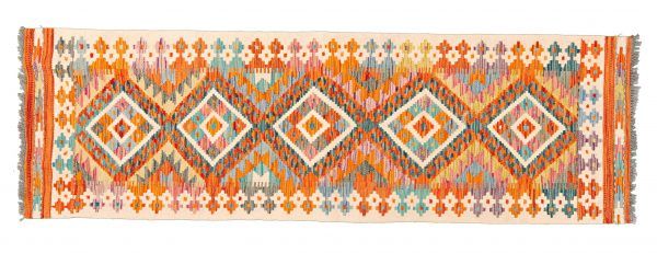 Tappeto Afgano Passatoia Kilim 173x64cm Alto