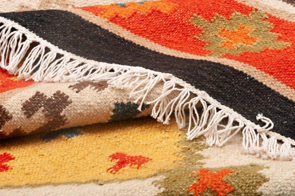 Tappeto Indiano Kilim 269x188cm Dettaglio