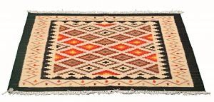 Tappeto Indiano Kilim 175x131cm Prospettiva