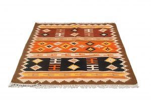 Tappeto Indiano Kilim 180x120cm Prospettiva