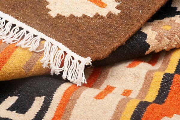 Tappeto Indiano Kilim 180x120cm Dettaglio
