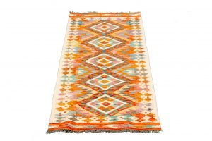 Tappeto Afgano Passatoia Kilim 173x64cm Prospettiva