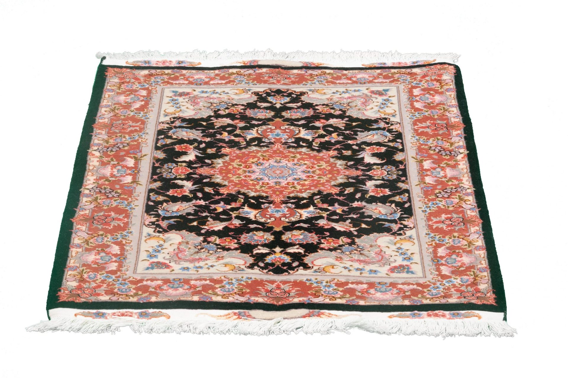 Tappeto Persiano Tabriz 60 Raj 110x73m Prospettiva