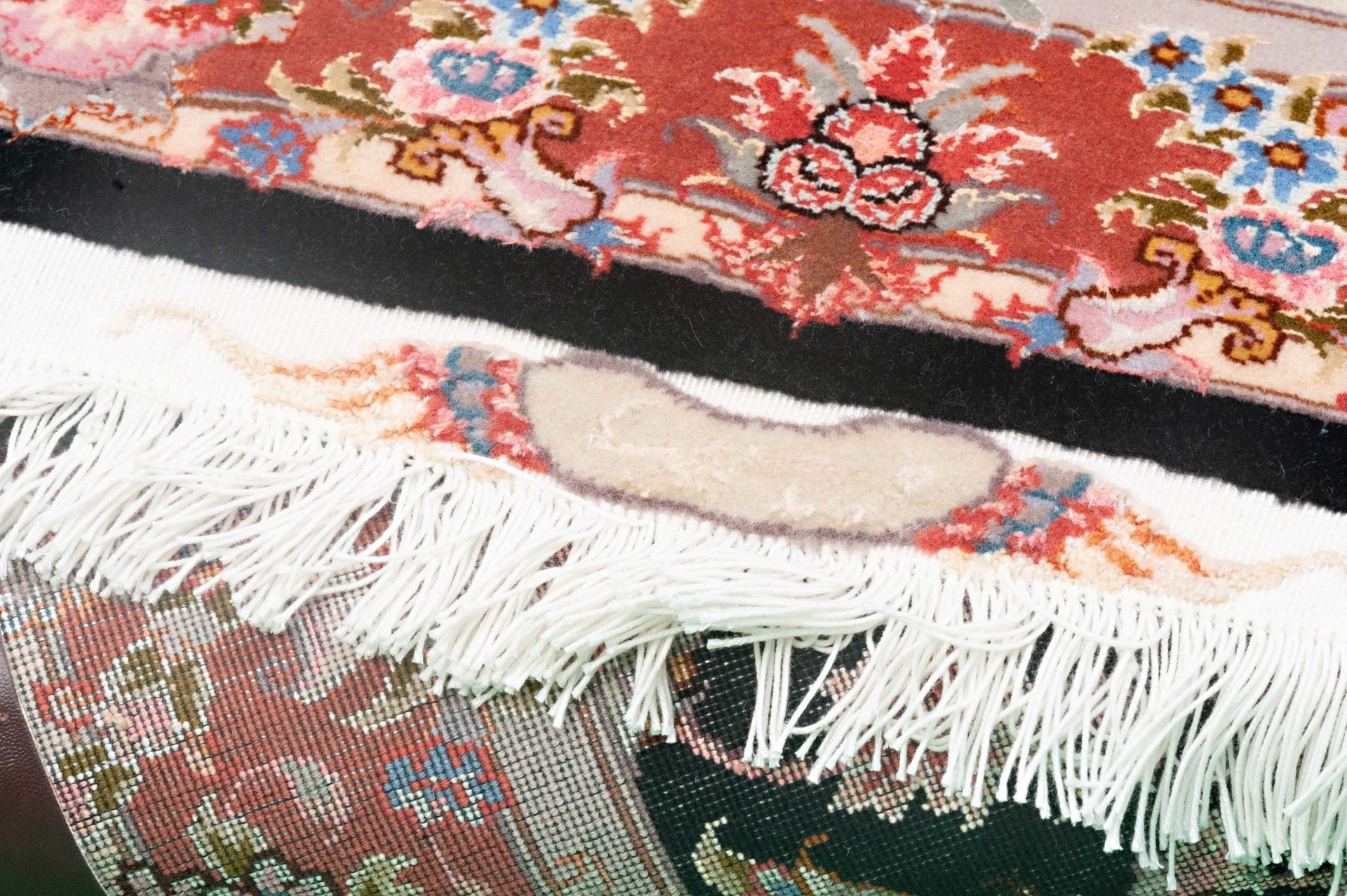 Tappeto Persiano Tabriz 60 Raj 110x73m Dettaglio