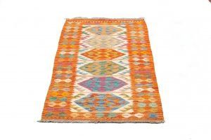 Tappeto Afgano Passatoia KIlim 173x64cm Prospettiva