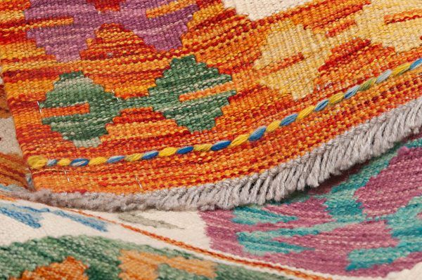 Tappeto Afgano Passatoia KIlim 173x64cm Dettaglio