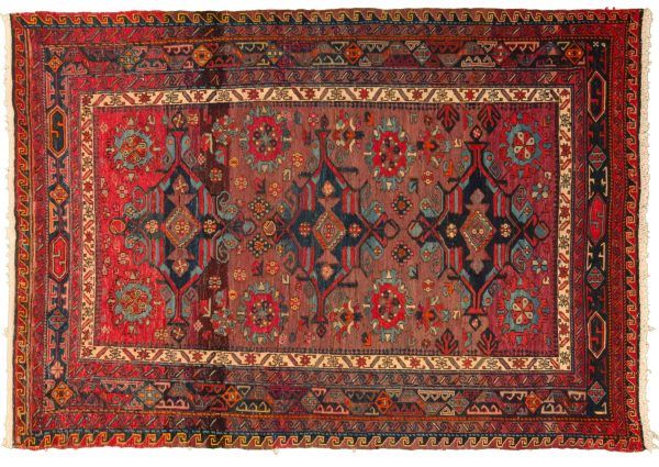 Tappeto Caucasico Sumak Antico 220x150 cm Alto