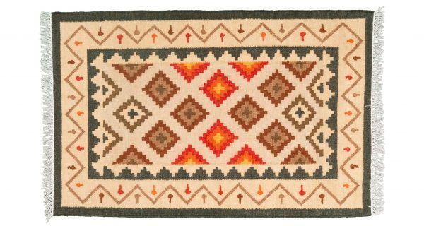 Tappeto Indiano Kilim 148x97cm Alto
