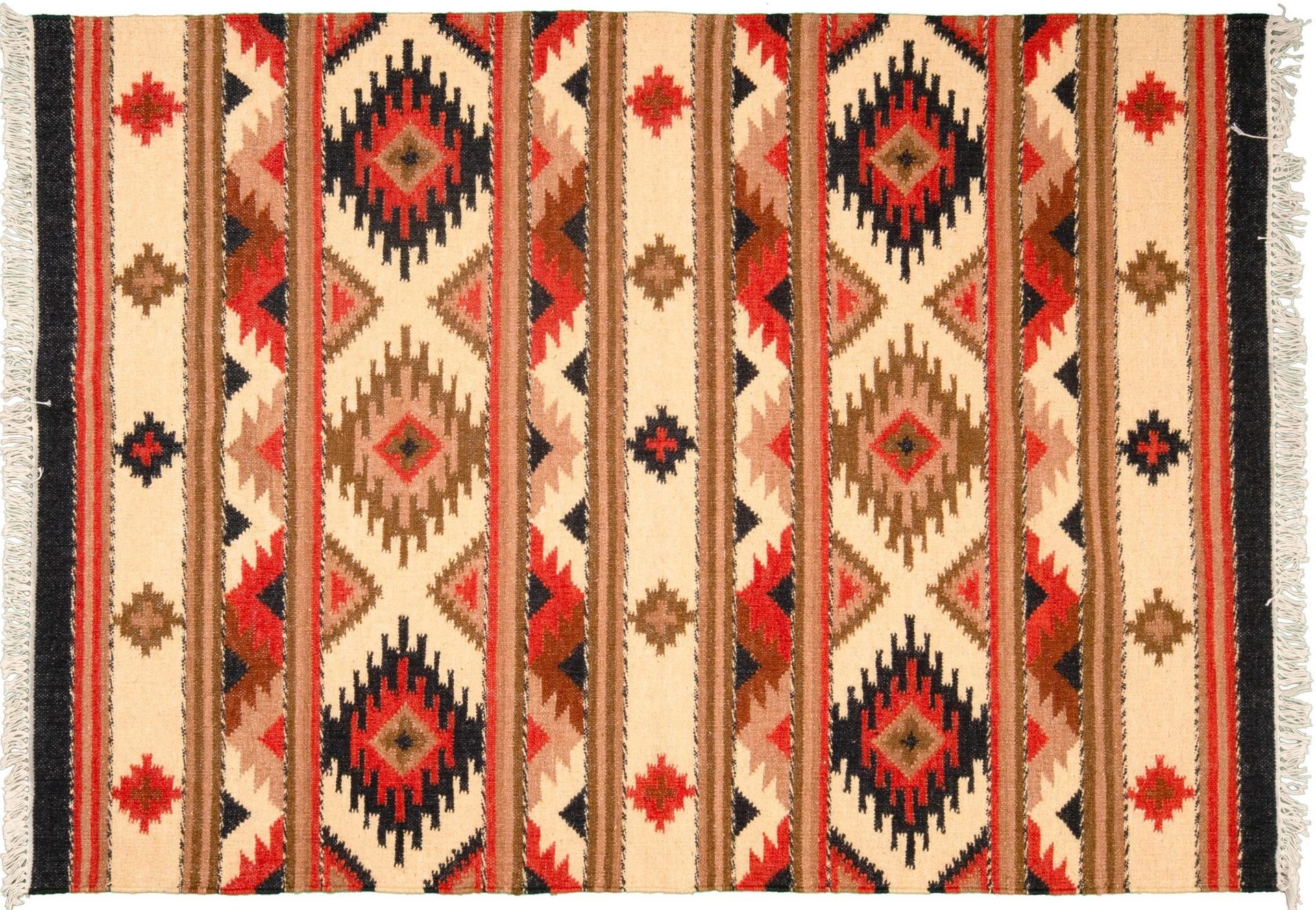 Tappeto India Kilim 181x129cm Alto