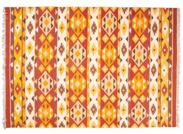 Tappeto India Kilim 295x204cm Alto