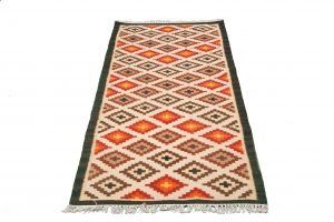 Tappeto Passatoia Indiano Kilim 245x81cm Prospettiva