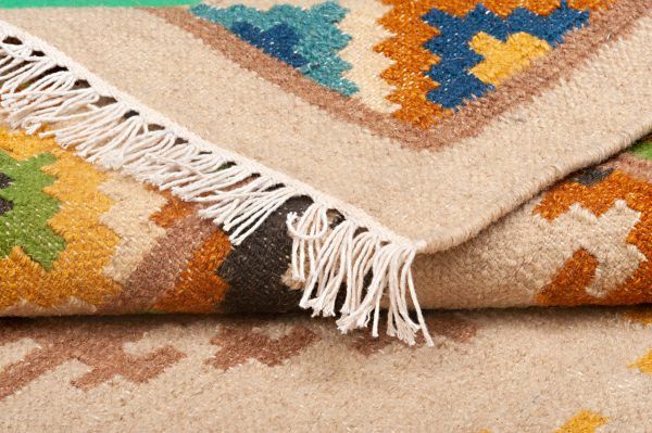 Tappeto India Kilim 188x122cm Dettaglio