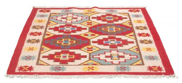 Tappeto India Kilim 178x130cm Prospettiva