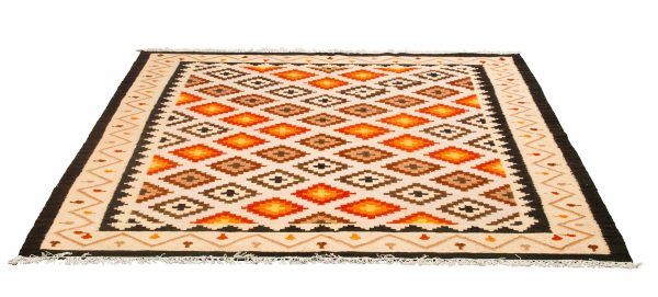 Tappeto India Kilim 268x193cm Prospettiva