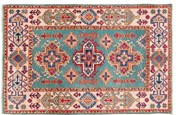Tappeto Afgano Uzbek 151x99cm Alto