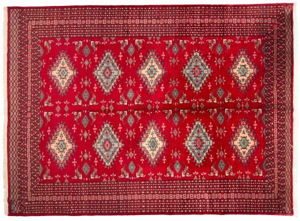 Tappeto Pakistan Mori Bukara 373x291cm Alto