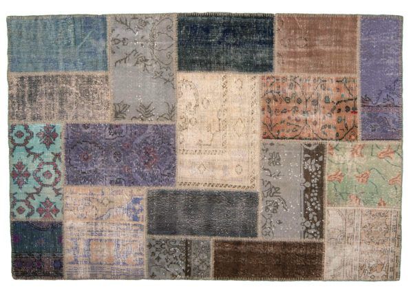 Tappeto Turchia Patchwork 241x164cm Alto