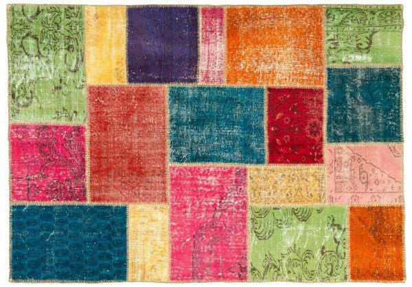 Tappeto Turchia Patchwork 248x175cm Alto