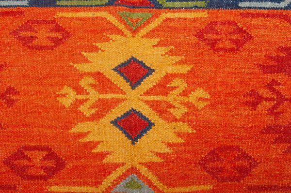 Tapeto India Kilim 245x157cm dettaglio