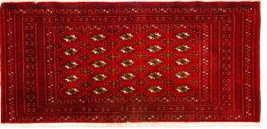Tappeto Persiano Turkeman 130x63cm Alto