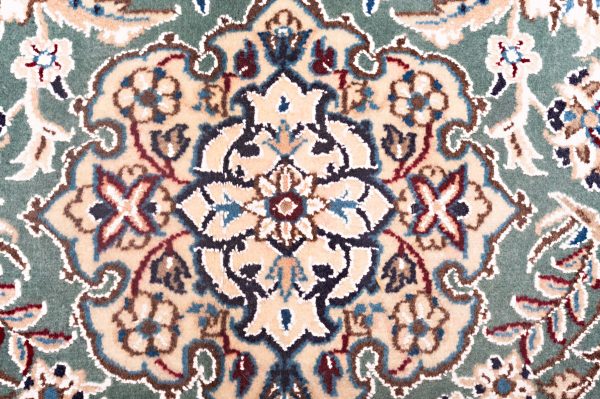 Tappeto Persiano Nain 9 Capi 358x245cm Dettaglio