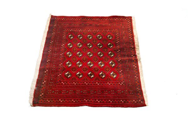 Tappeto Persiano Turkeman 130x63cm Prospettiva