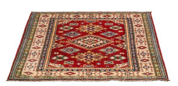 Tappeto Afgano Uzbek 143x97cm Prospettiva
