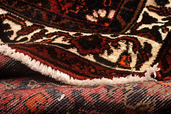 Tappeto Persiano Hamadan Antico 209x123 cm Dettaglio