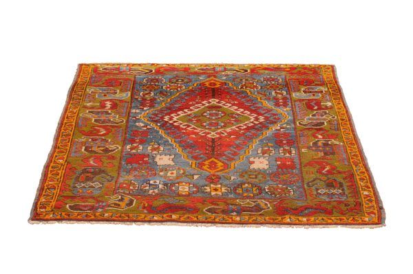Tappeto Turchia Ushak Antico 148x112 cm Prospettiva