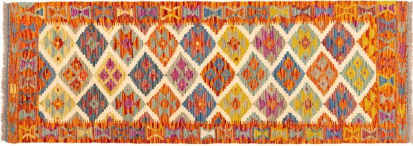 Tappeto Passatoia Afgano Kilim 181x063cm Alto