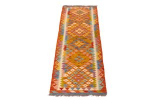 Tappeto Passatoia Afgano Kilim 189x59 cm Prospettiva