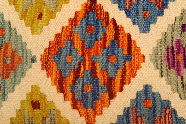 Tappeto Passatoia Afgano Kilim 181x63cm Dettaglio