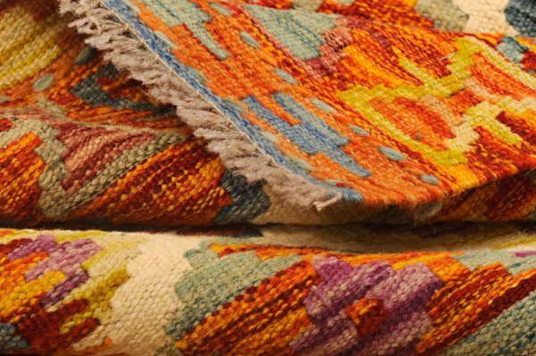 Tappeto Passatoia Afgano Kilim 181x63cm Dettaglio