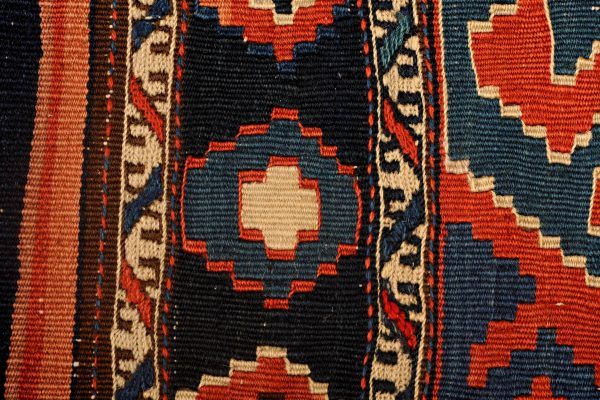 Tappeto Turco Kilim Antico 152x112 cm Dettaglio