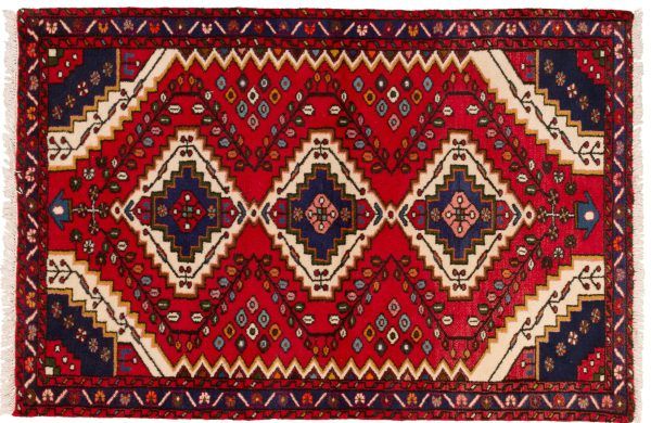 Tappeto Persiano Zanjan Antico 148x100 cm Alto