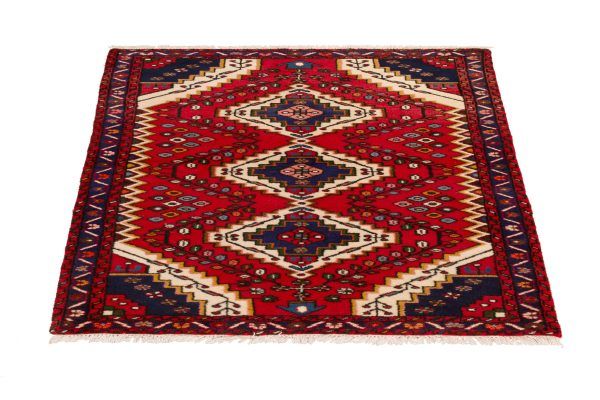 Tappeto Persiano Zanjan Antico 148x100 cm Prospettiva