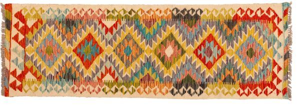 Tappeto Afgano Kilim Passatoia 187x060 cm Alto