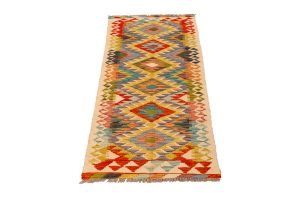 Tappeto Afgano Kilim Passatoia 187x060 cm Prospettiva