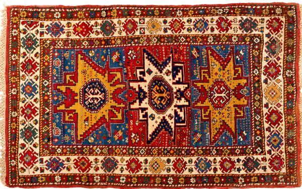 Tappeto Caucaso Lesghy Antico 153x092 cm Alto