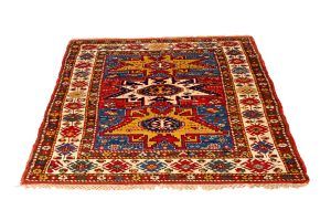 Tappeto Caucaso Lesghy Antico 153x092 cm Prospettiva