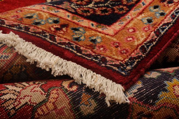 Tappeto Persiano Sabsevar 296x195 cm Dettaglio