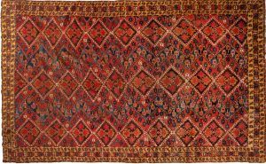 Tappeto Afgano Beshir Antico 308x188 cm Alto