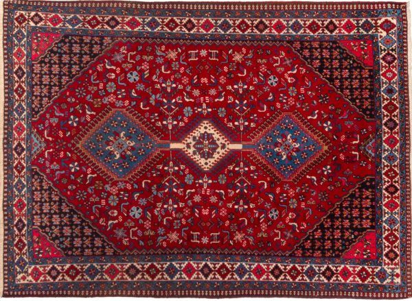 Tappeto Persiano Yalameh 240x144 cm Alto