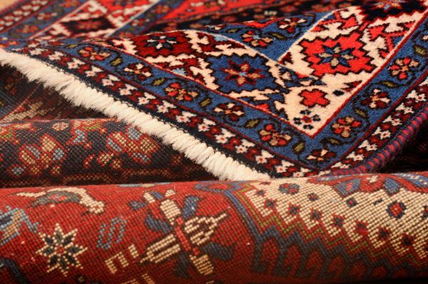 Tappeto Persiano Yalameh 240x144 cm Dettaglio