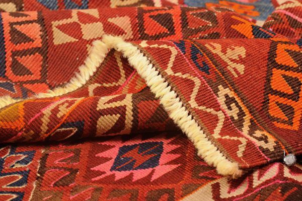 Tappeto Turchia Kilim Antico 190x140 cm Dettaglio